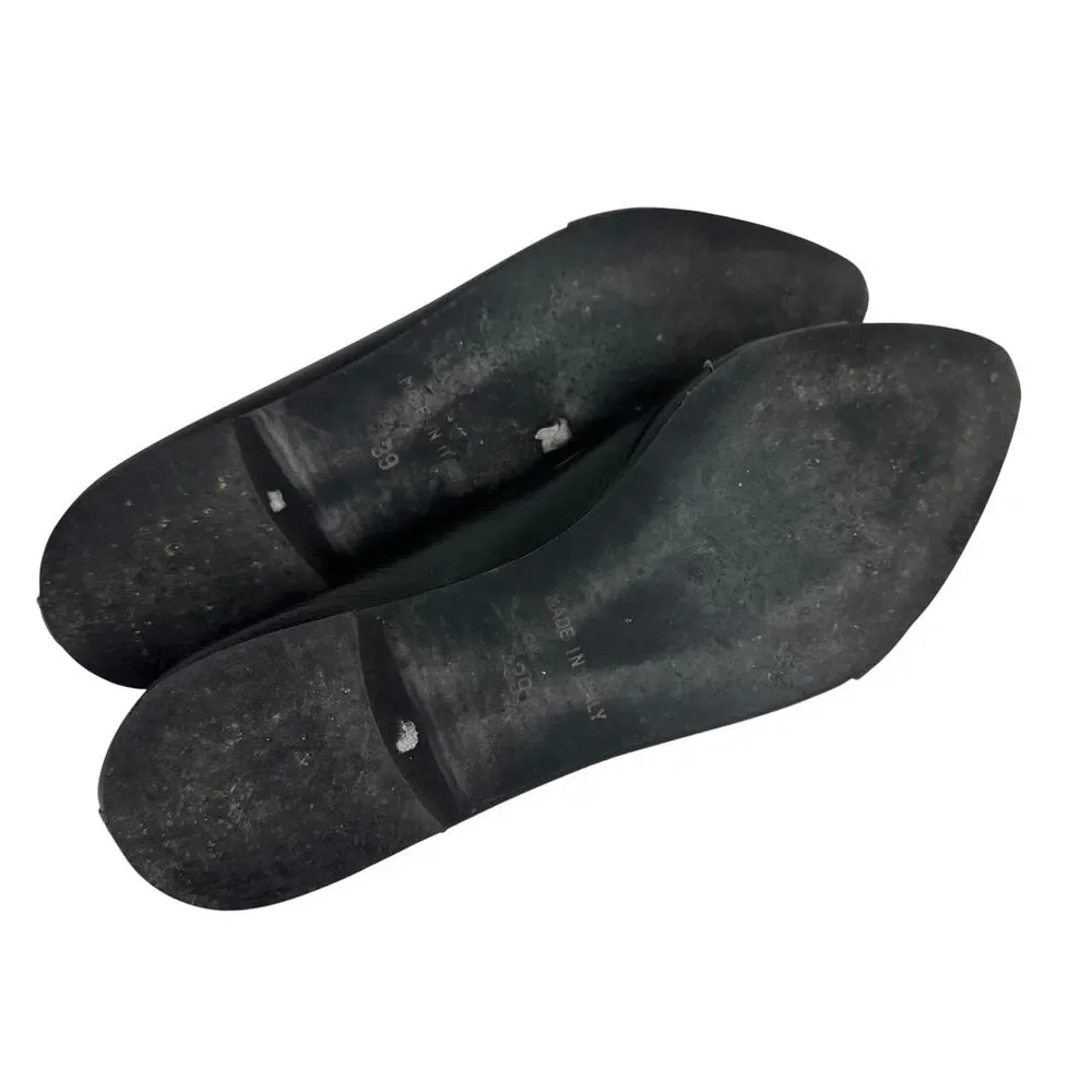 Le Matin Italian Leather Flats